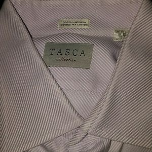 Tasca Dress Shirt Lilac 43 17 Double ply